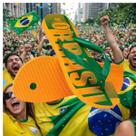 Chinelo Havaianas Vai Brasil Masculino Feminino Seleção Brasileira - Chinelo Havaianas Vai Brasil Masculino Feminino Seleção Brasileira -