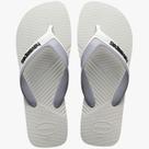 Chinelo Havainas Hav. Dual Fc Branco + Cinza
