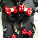 chinelo havainas top bordada customizada
