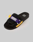 Chinelo Hocks Slide Bravo - Elai (Preto/Roxo) Chinelo Hocks Slide Bravo - Elai (Preto/Roxo)