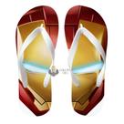 Chinelo homem ferro mascara