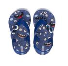 Chinelo infantil com elástico Acqua print Klin anatômico