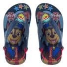 Chinelo Infantil Com Elástico Patrulha Canina Ipanema 27296 Azul