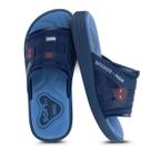 Chinelo Infantil de Menino Sandalia Slide Grendene Kids 23408 Cor:23408 Azul Escuro/AzulTamanho:29