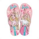 Chinelo Infantil Dedo Grendene Barbie Rosa