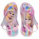 Chinelo Infantil Feminino Ipanema Patrulha Canina Rosa 27296