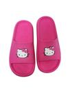 Chinelo infantil feminino slide juvenil hello adulto kitty confortavel flexivel Chinelo infantil feminino slide juvenil hello adulto kitty confortavel flexivel