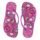 Chinelo Infantil Feminino Unicornio Kids Menina Terra e Água