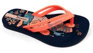 Chinelo infantil grendene ipanema de dedo azul número 31/32