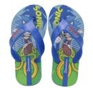 Chinelo Infantil Ipanema 27279 Sonic Play Azul/Azul Verde
