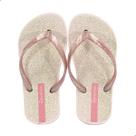 Chinelo Infantil Ipanema Rosa Claro Glitter