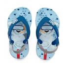 Chinelo Infantil Klin Acqua Print Marinho/Vermelho