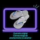 Chinelo infantil masculino e feminino branco preto azul confortável macio resistente guerreiro Chinelo infantil masculino e feminino branco preto azul confortável macio resistente guerreiro