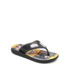 Chinelo Infantil Masculino Naruto Anime Super 22682 Preto
