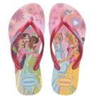 Chinelo Infantil Menina Havaianas Slim Princess - Rosa