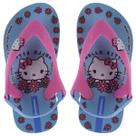 Chinelo Infantil Menina Hello Kitty Ipanema 27543 Azul