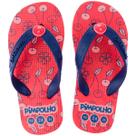 Chinelo Infantil Menina Praiano Várias Estampas Pimpolho