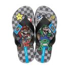 Chinelo Infantil Menino Ipanema Super Mario Preto