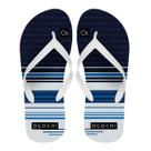 Chinelo Infantil Menino Tons Azul Horizontais Ogochi