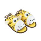 Chinelo Infantil Pantufa Inverno Girafa Sandalia Sola Antiderrapante Quentinho Feminino Unissex Menina