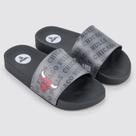 Chinelo Infantil Rider Slide Full 86 NBA - Preto e Vermelho