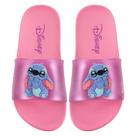 Chinelo infantil slide disney mania stitch grendene kids 22994