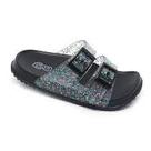 Chinelo Infantil Slide Fivelas Glitter - Plugt