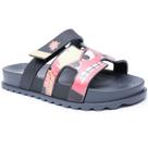 Chinelo Infantil Slide Grendene Kids Divertida Mente - Preto e Vermelho Chinelo Infantil Slide Grendene Kids Divertida Mente - Preto e Vermelho