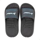 Chinelo Infantil Slide Rider Step Preto/Branco