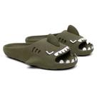 Chinelo Infantil Tubarão Slide Masculino Feminino Casual Micro Expandido Confortável