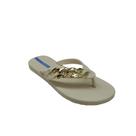 Chinelo ipanema 27352 - bege / azul - 36