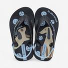 Chinelo Ipanema Baby Com Elástico Cachorrinho Preto
