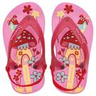 Chinelo Ipanema Bebe Elastico Com Estampa Delicada