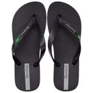 Chinelo Ipanema Brasil Preto Tamanho 39/40 1 Par
