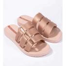 Chinelo Ipanema Feminino Slide Bold Nova Coleção Calce Fácil Grendene Original Rosa/Rose