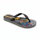 Chinelo Ipanema Heróis Lendários Cinza Preto Meninos -