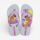 Chinelo Ipanema Hype Infantil Capivaras Azul Claro