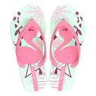 Chinelo Ipanema Infantil Fantasia Rosa e Verde Tamanho 31/32 1 Par