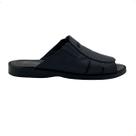 Chinelo Italianinho Todo Em Couro Masculino Slide Original