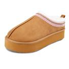 Chinelo Jessica Simpson Microsuede Clog Platform feminino Chinelo Jessica Simpson Microsuede Clog Platform feminino