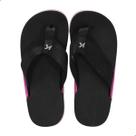 Chinelo Kenner Dfz Nk6 Pro Preto e Rosa