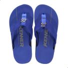 Chinelo Kenner Ejd-01 Preto/Azul