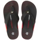 Chinelo Kenner Flamengo Nk6 Pro Masculino - Preto e Vermelho Chinelo Kenner Flamengo Nk6 Pro Masculino - Preto e Vermelho