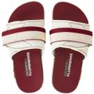 Chinelo Kenner Fluminense Kivah Slide Masculino - Vinho e Verde Chinelo Kenner Fluminense Kivah Slide Masculino - Vinho e Verde