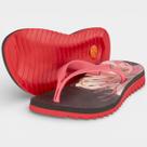 Chinelo Kenner Ibiza Ohalu Feminino - Preto e Vermelho - 38
