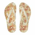 Chinelo Kenner Ibiza Plump Feminino - Branco e Laranja Chinelo Kenner Ibiza Plump Feminino - Branco e Laranja
