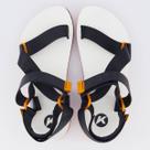 Chinelo Kenner Kali Feminino Branco e Preto