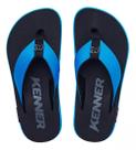 Chinelo Kenner Kivah DLK-03 - Preto/Azul Turquesa Chinelo Kenner Kivah DLK-03 - Preto/Azul Turquesa