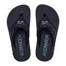 Chinelo Kenner Kivah Full Force Novo Modelo Pin Dourado