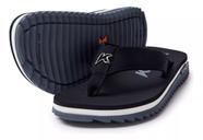 Chinelo Kenner Kivah Line DVD-03 Masculino - Preto/Cinza